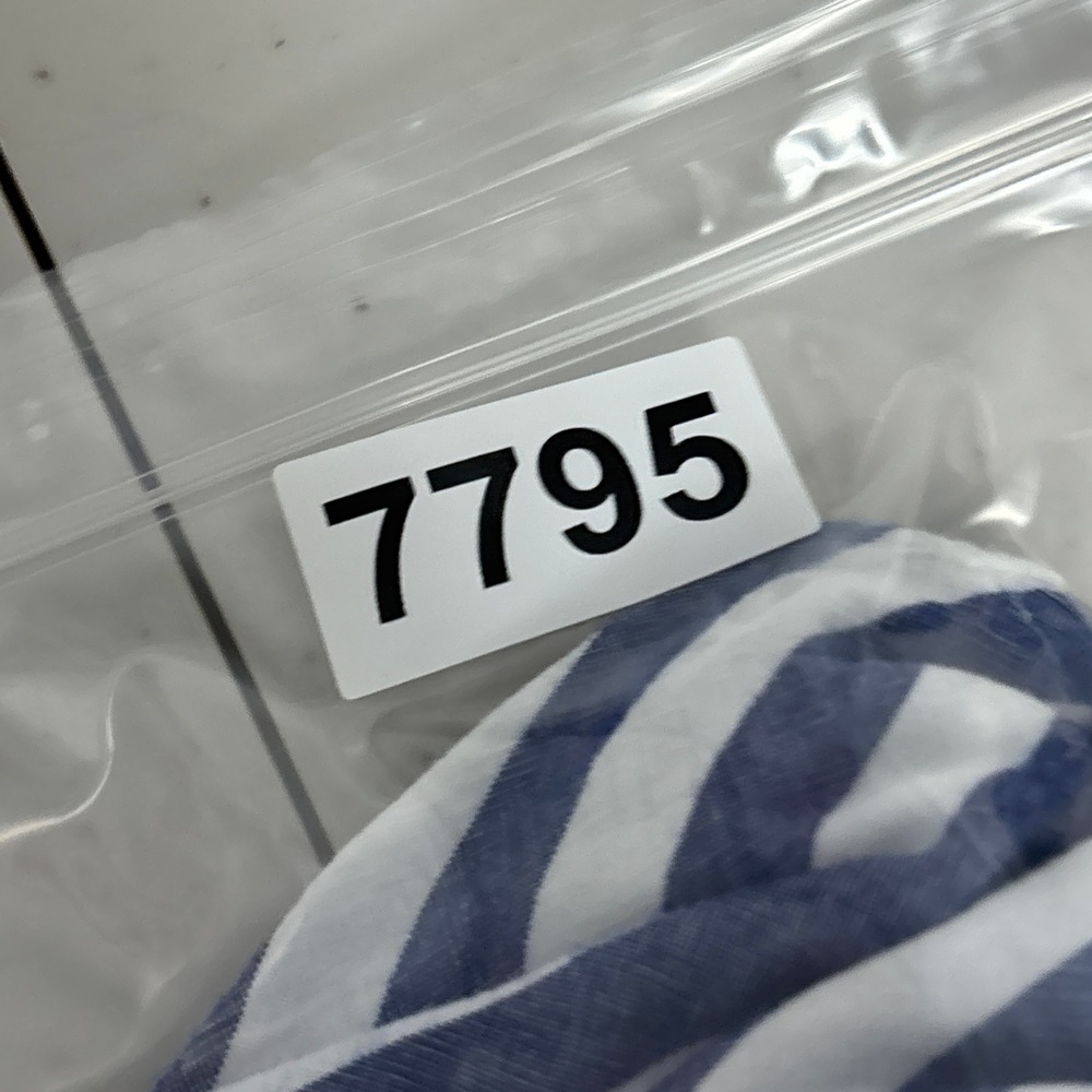 torrid Blue and White Stripe Smocked Midi Dress - Picture 10 of 10